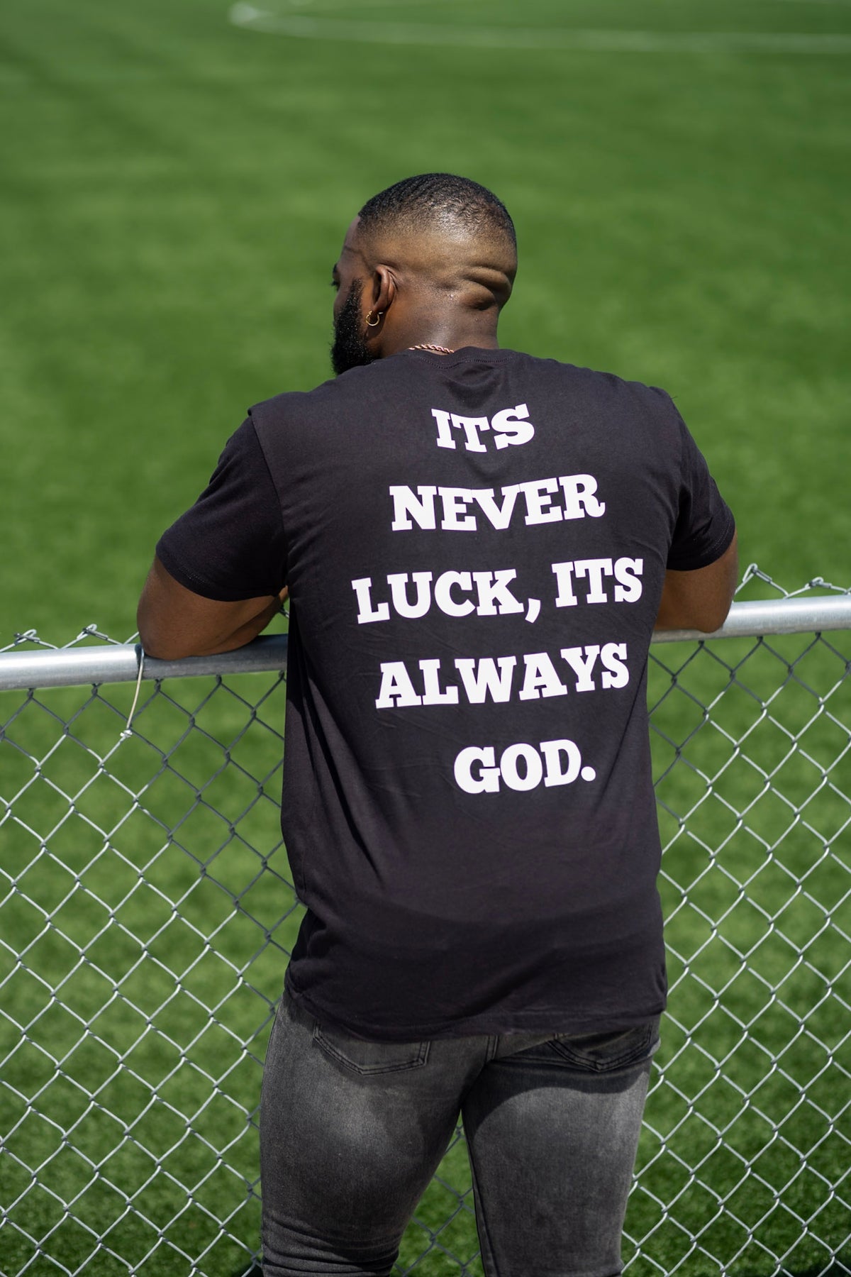 It's Never Luck Tee